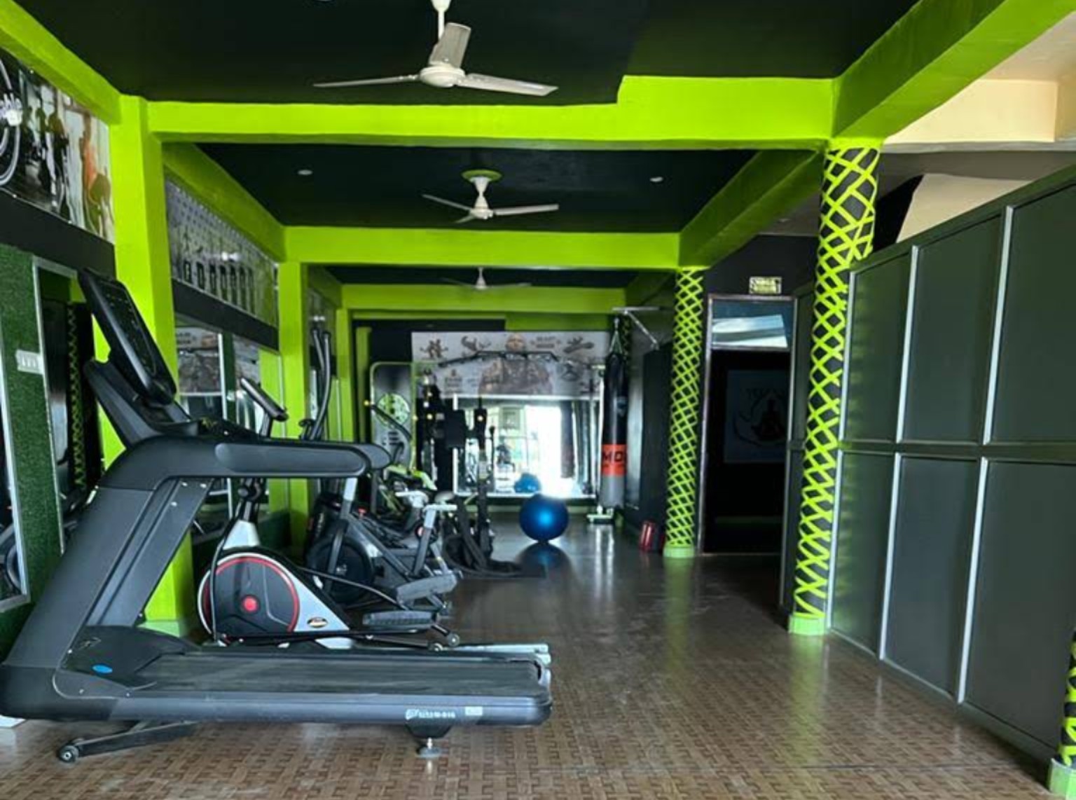 Metro Fitness Gym interior with cardio equipment